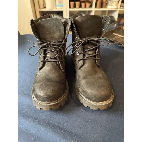 Timberland black Boots Boys Size 6.5‎ 12907 - Picture 1 of 3